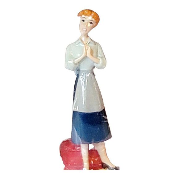 NIB VTG 90s Disney Tiny Kingdom 101 Dalmatians 1961 ANITA Mini Figure Figurine - Picture 2 of 9